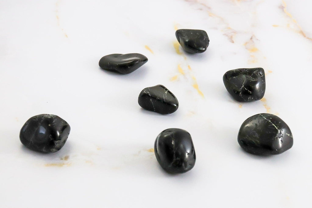 Black Tourmaline Rolled Stone